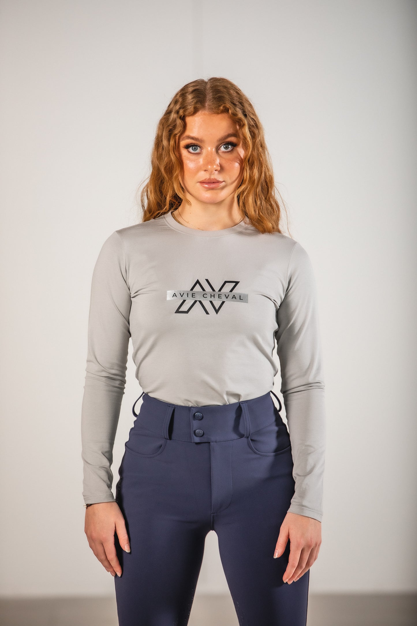 Essential Long Sleeve Light Grey