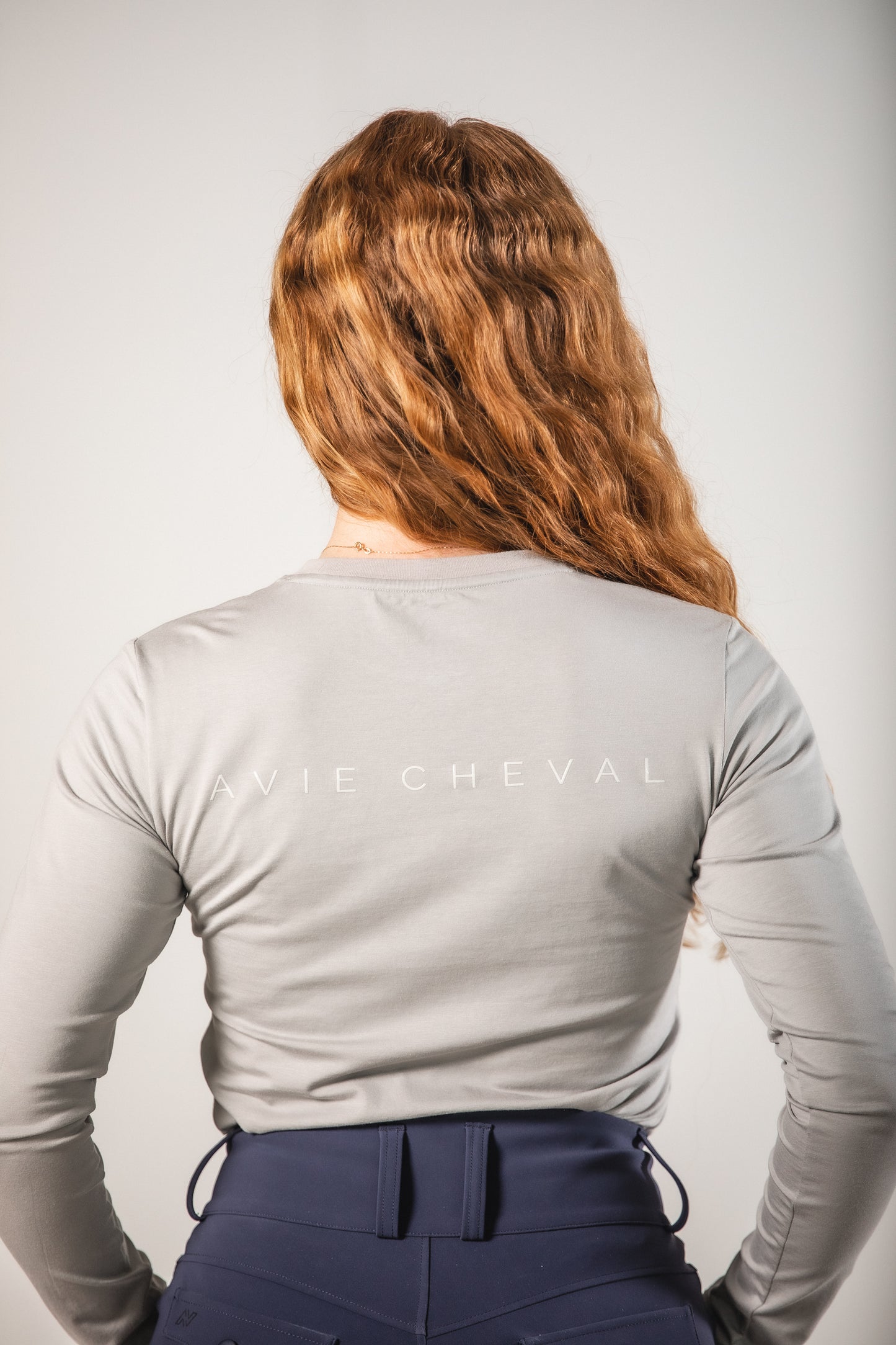 Essential Long Sleeve Light Grey